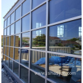 Modern building curtain wall profiles